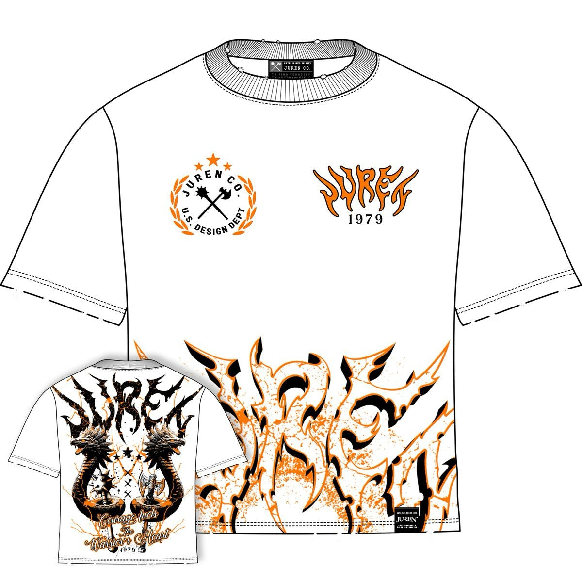 JUREN: Warriors SS Tee 005